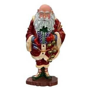 Dept 56 All Through the House Jolly Old Elf Hand Painted Santa‎ Claus Figurine